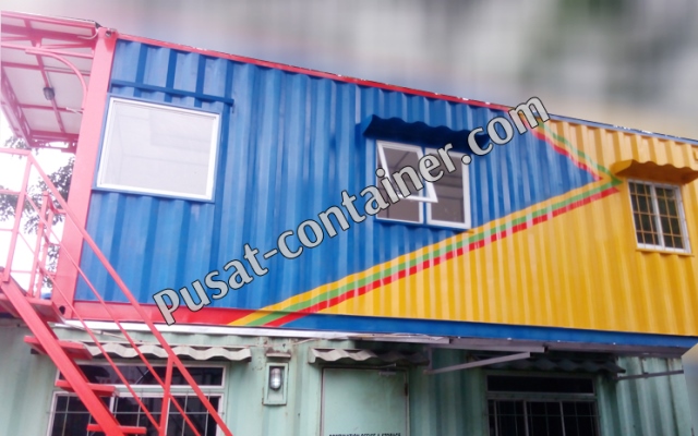 jual office container tingkat 3