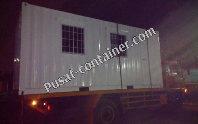 pengiriman Unit 20 feet Office container for PT Shaftindo Energi 1