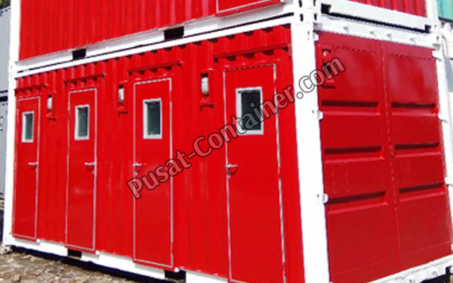 Kontainer 20 Feet Solusi Inovatif Toilet Portabel