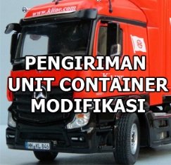 pengiriman unit container office container